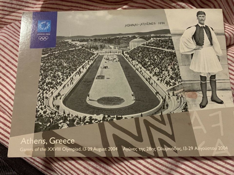 2 AK“Olympiastadion Athen Athens 1896 und 2004 in Winnweiler