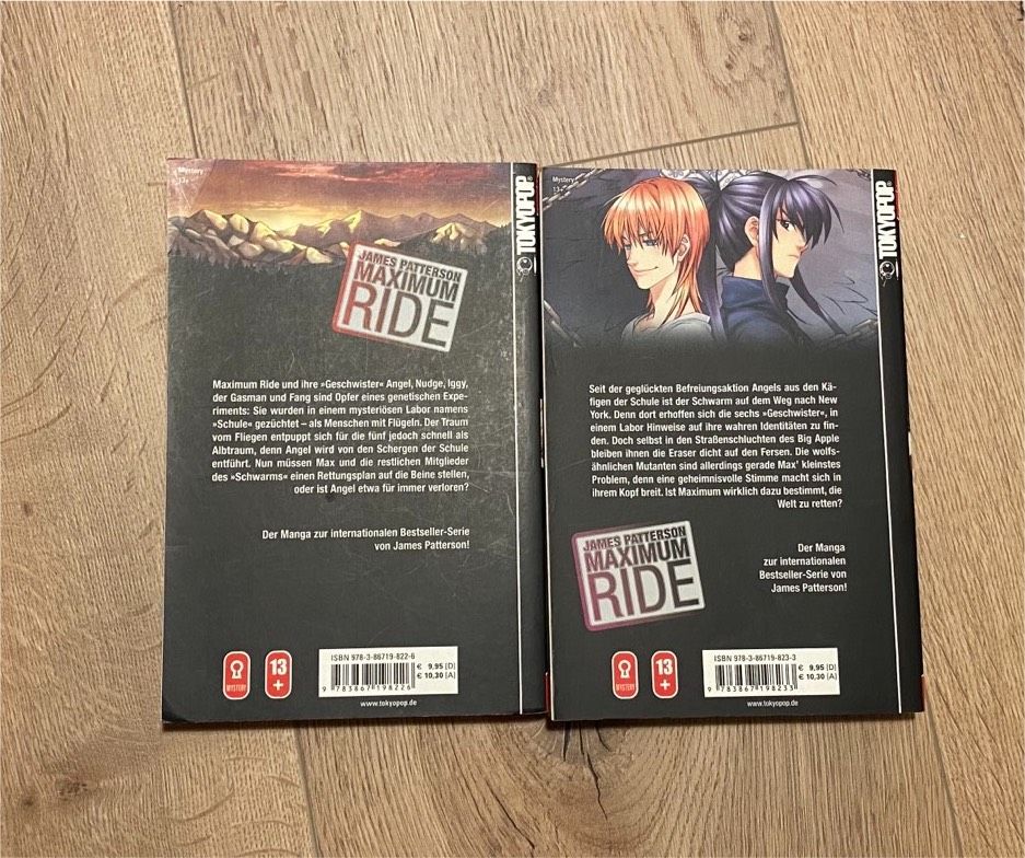 Manga James Patterson maximum ride Band 1 und 2 in Tangstedt