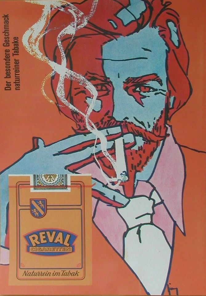 MARLBORO - REVAL - Zigaretten Werbeposter 118cm x 175cm in Neuburg a.d. Donau