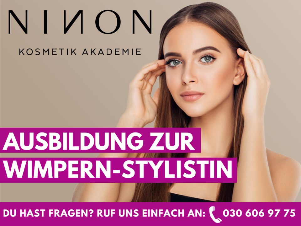 Ausbildung zur Wimpernstylistin | Wimpern Schulung für Job Berlin in Berlin