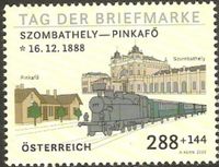 Österreich 3294 + KB ** Tag der Briefmarke 2016 Eisenbahn Bahnhof Nordrhein-Westfalen - Kamen Vorschau