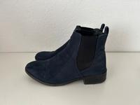 Chelsea Boots Stiefeletten dunkelblau Gr. 38 Nordrhein-Westfalen - Neuenkirchen Vorschau