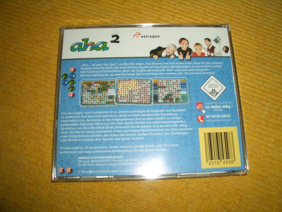 PC-Spiel "aha 2" in Hummeltal