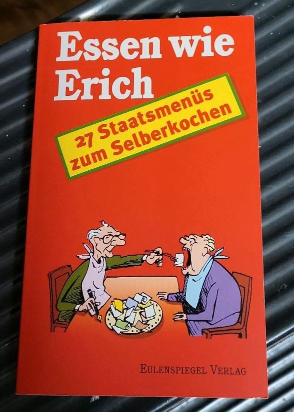 Essen wie Erich - Eulenspiegel Verlag kochen Menü Rezepte DDR in Neuss