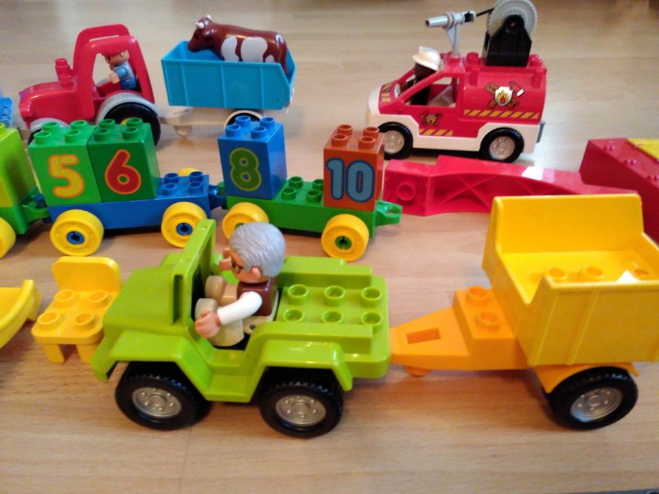 LEGO Duplo diverse Fahrzeuge & Teile *guter Zustand *inkl.Versand in Altmärkische Höhe