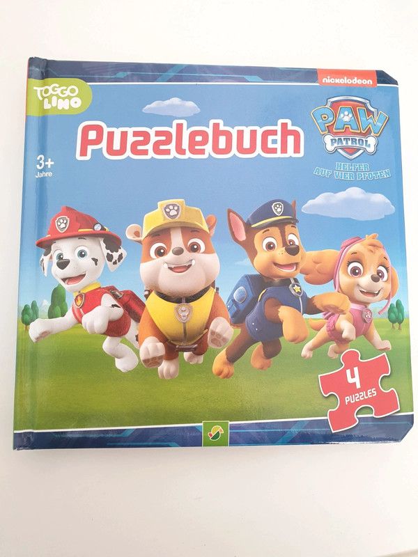 Nickelodeon Paw Patrol Puzzlebuch Buch und Puzzle 2in1 Kinderpuzz in Oberhausen