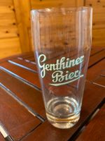 altes Bierglas emailliert Brauerei Genthin Bayern - Pfaffing Vorschau