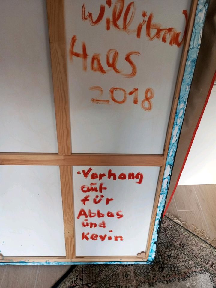 Akt Männer Acryl auf Leinwand von Willibrord Haas in Dormagen