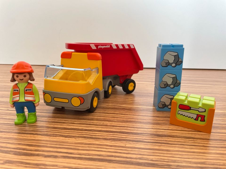 1 2 3 Playmobil Lastwagen/Kipplaster in Herford