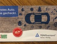 TÜV Profi Check Rheinland Gutschein Gebrauchtwagen Check Düsseldorf - Benrath Vorschau