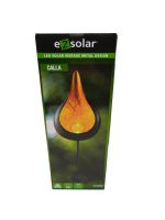 Solar LED Gartenleuchte Vintage CALLA mit orangenem LED Licht 93c Nordrhein-Westfalen - Velbert Vorschau