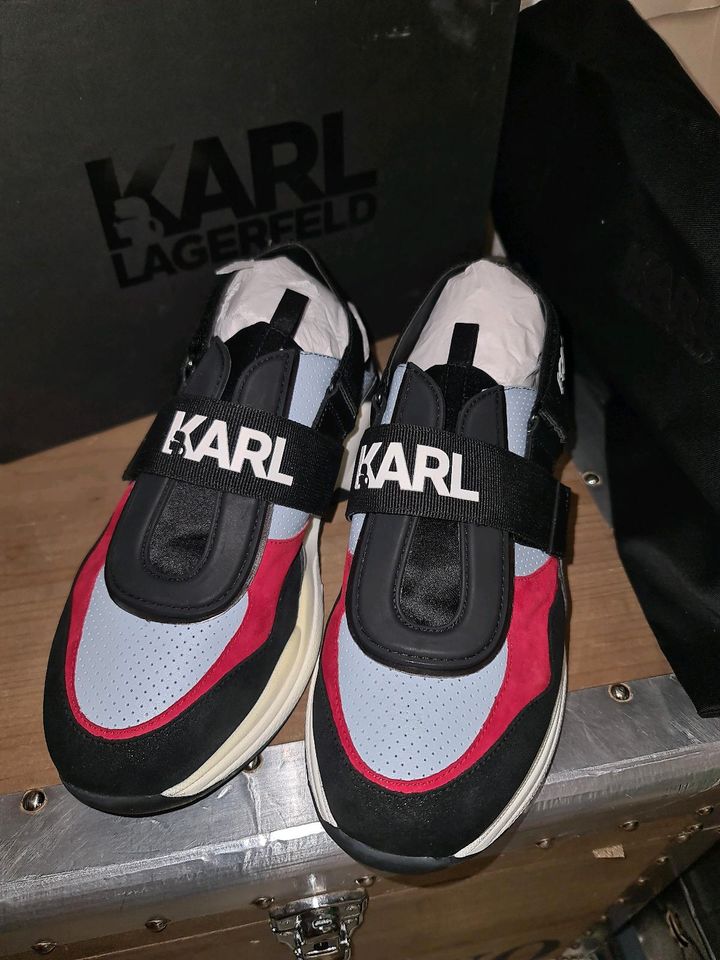 KARL LAGERFELD Sneaker Gr.41 ❤ Damen Mules Schuhe NEU in Ruhland