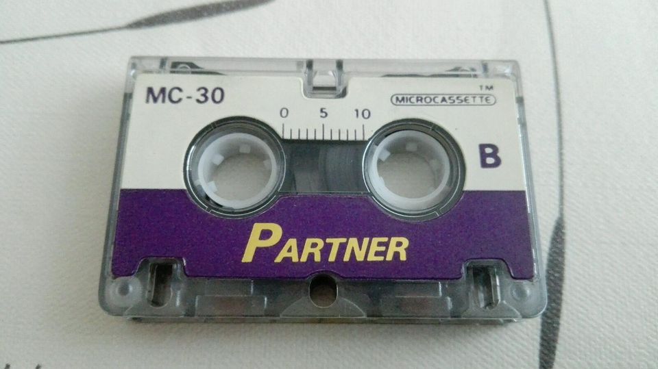 PARTNER MC-30 Microcassette 2×15 Minuten, gebraucht. in Fulda