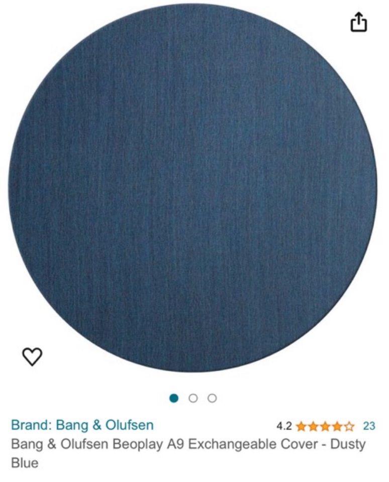 B&O A9 Front Cover, blau (dusty blue) in Recklinghausen