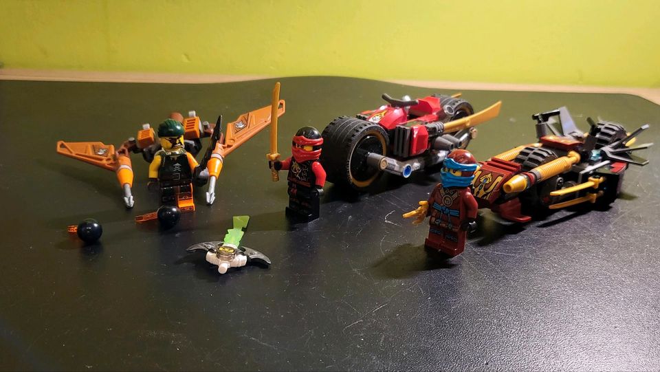 Lego Ninjago 70600 Ninja-Bike Jagd (vollständig) in Berghausen