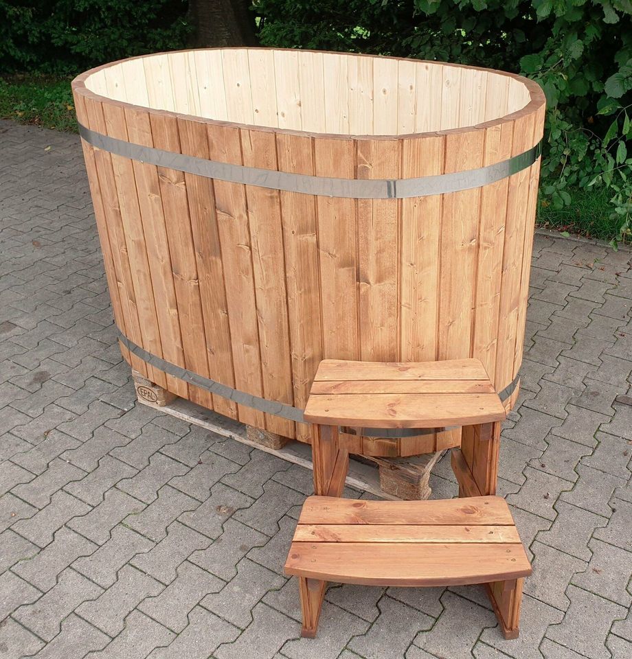 SAUNA Abkühlbecken Fass Tonne Wassertonne NEU Holz Tauchbecken in Hüllhorst