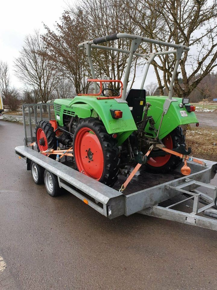 Baumaschinenanhänger/Schwerlastanhänger/Anhänger zu vermieten in Ravensburg