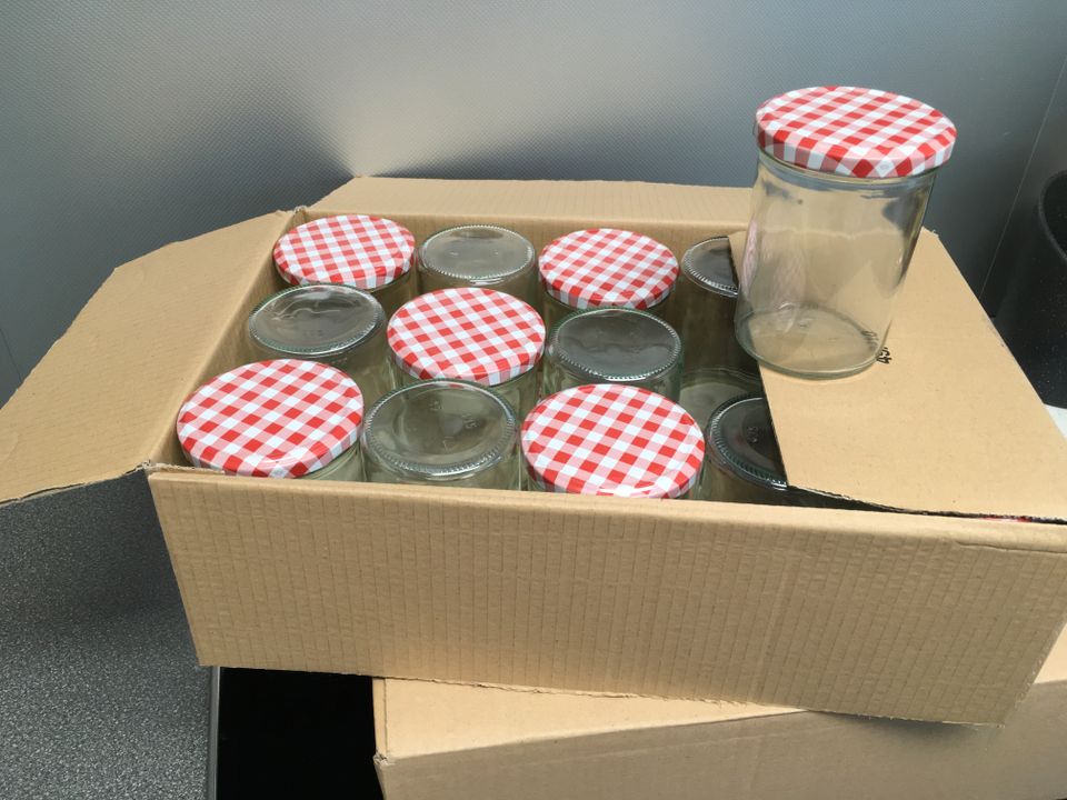 2 Kartons je 15 Marmeladegläser neu 440 ml in Rheinstetten