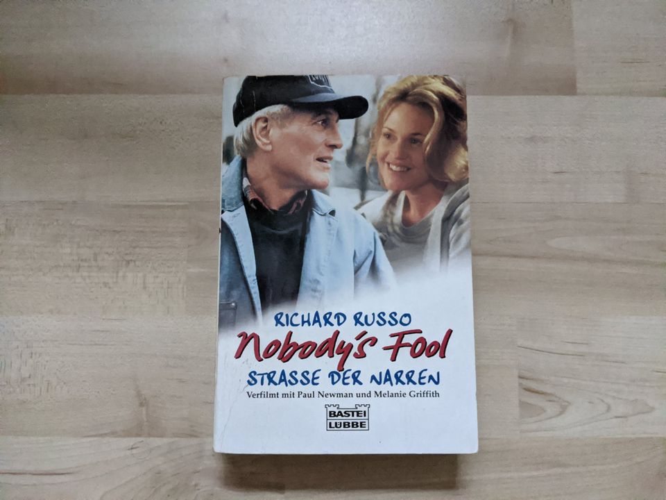 Richard Russo Roman zum Film – Nobody’s Fool Straße der Narren in Würzburg