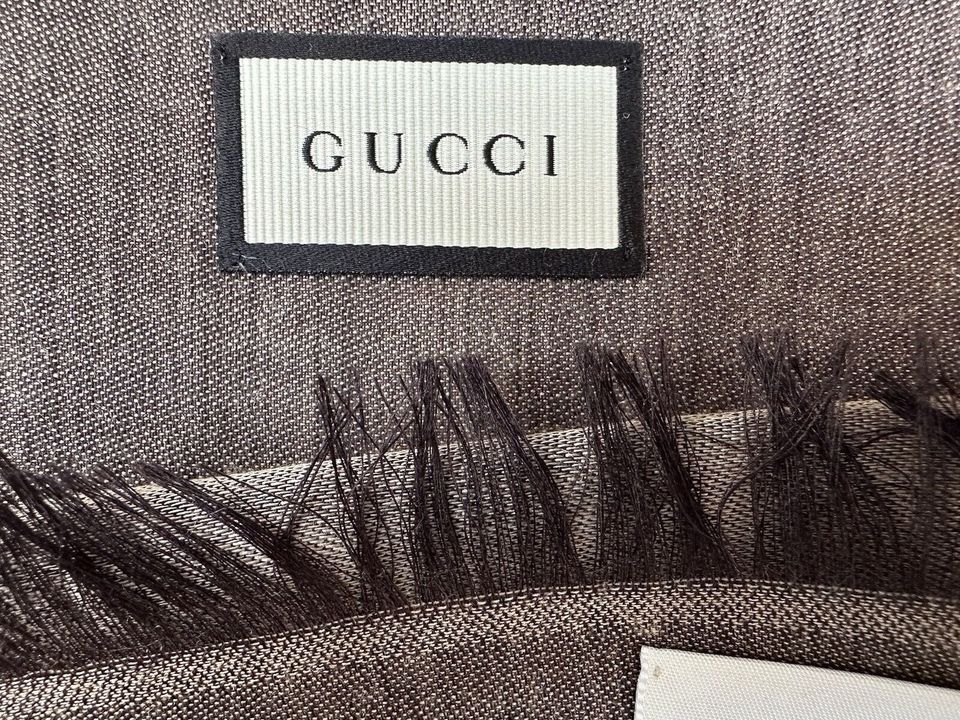 Neu Original Gucci Schal wolle/Seide 135x135cm in Hannover