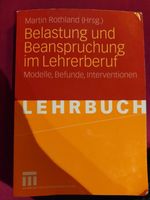 Lehrbuch Belastung und Beanspruchung im Lehrerberuf /  2007 Brandenburg - Eisenhüttenstadt Vorschau