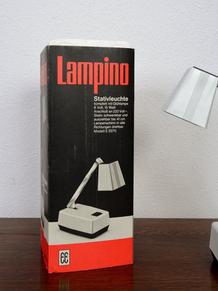 Schreibtischlampe Teleskoplampe 60er Jahre Vintage Lampino in Dresden