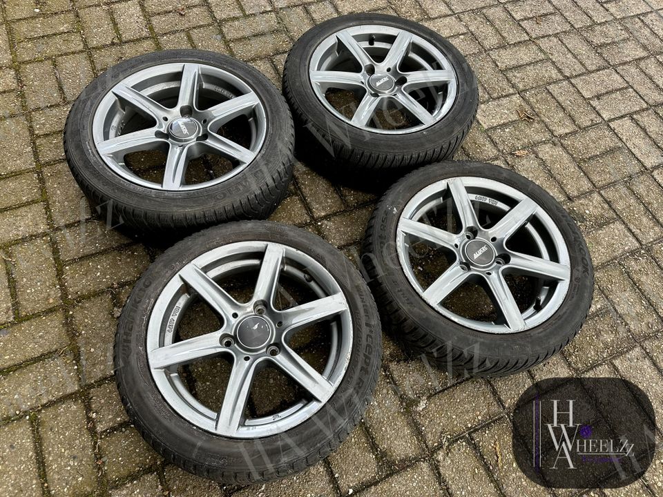 ALUTEC Grip SMART ForTwo Typ 451 II 2. Generation - 15 Zoll Sommerräder 3x112 ➡️ 5J + 6x15 Felgen Alufelgen ➡️ grau Antrazit for two auch Brabus in Bünde