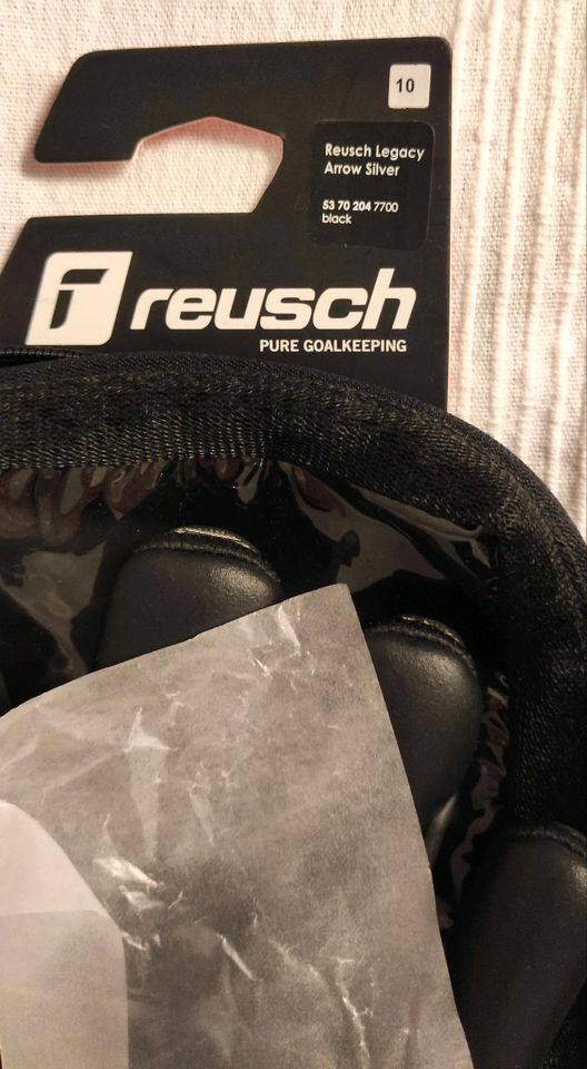 Reusch Torwarthandschuhe Arrow Legacy Silver Gr.10 in Litzendorf