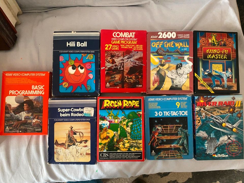 Atari 2600 Cartridges / Module Videospiele patches konsolen cases in Berlin