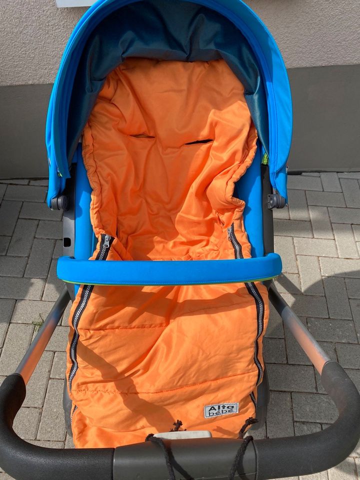 STOKKE CRUSI Kinderwagen inkl. Sportsitz und viel Zubehör in Bexbach