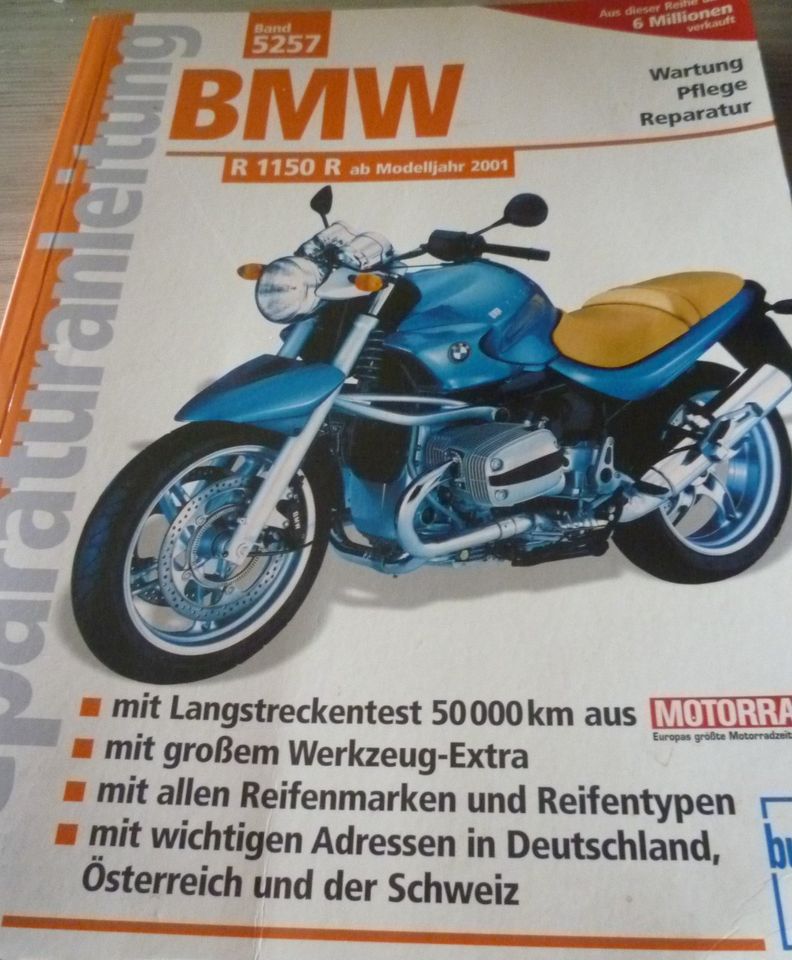 BMW R1150 immer Garage/Bereifung plus Extras. Top in Menden