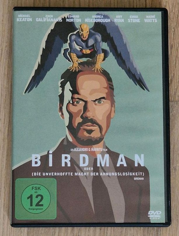 DVD/Film, Birdman, Die unverhoffte Macht der Ahnungslosigkeit in Lochhausen