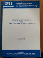 Niederdeutsche Texte für den Unterricht an Gymnasien 1993 Schleswig-Holstein - Flensburg Vorschau
