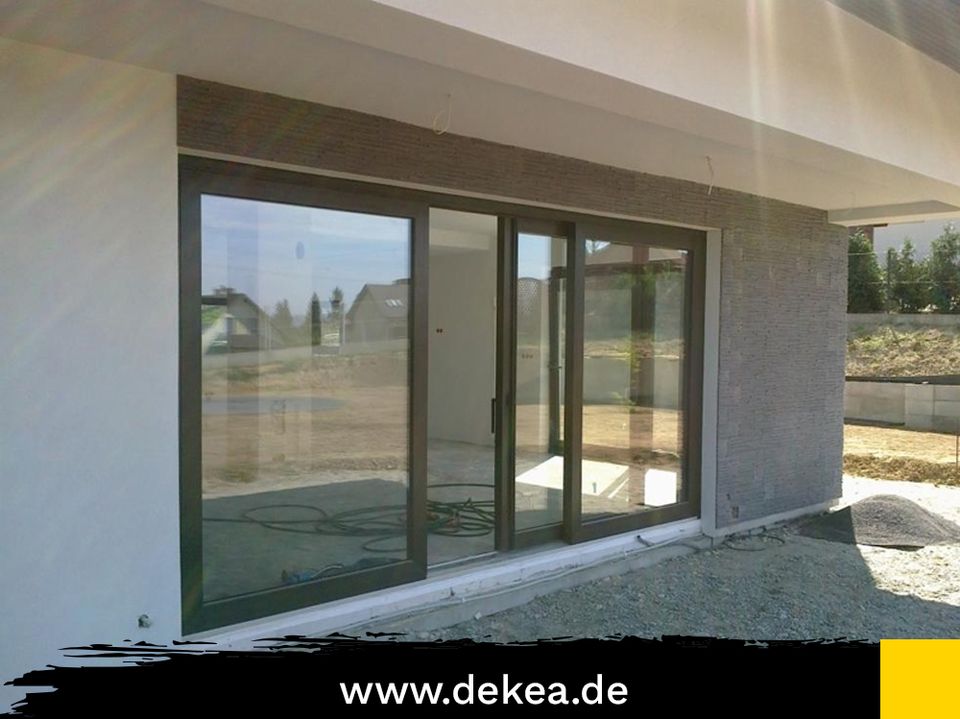 Kunststofffenster 1165 x 1135 mm Weiß Fenster-PVC nach Maß Doppelflügel Fenster für Haus Garage Kellerfenster aus Polen DREH-KIPP ohne Fensterbänke in Dresden