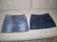 2 Mini Jeans Röcke Gr.S und Gr.158 Damen Bekleidung Brandenburg - Wriezen Vorschau