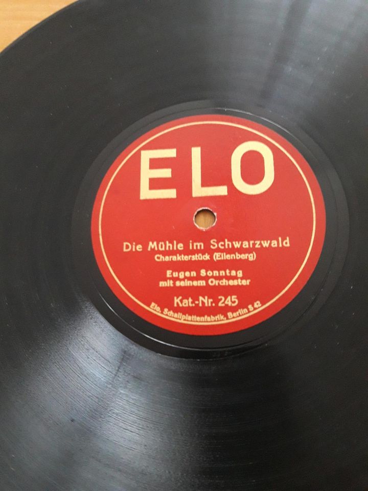 Schellackplatten ELO Kristall Elton Artiphon in Ranstadt