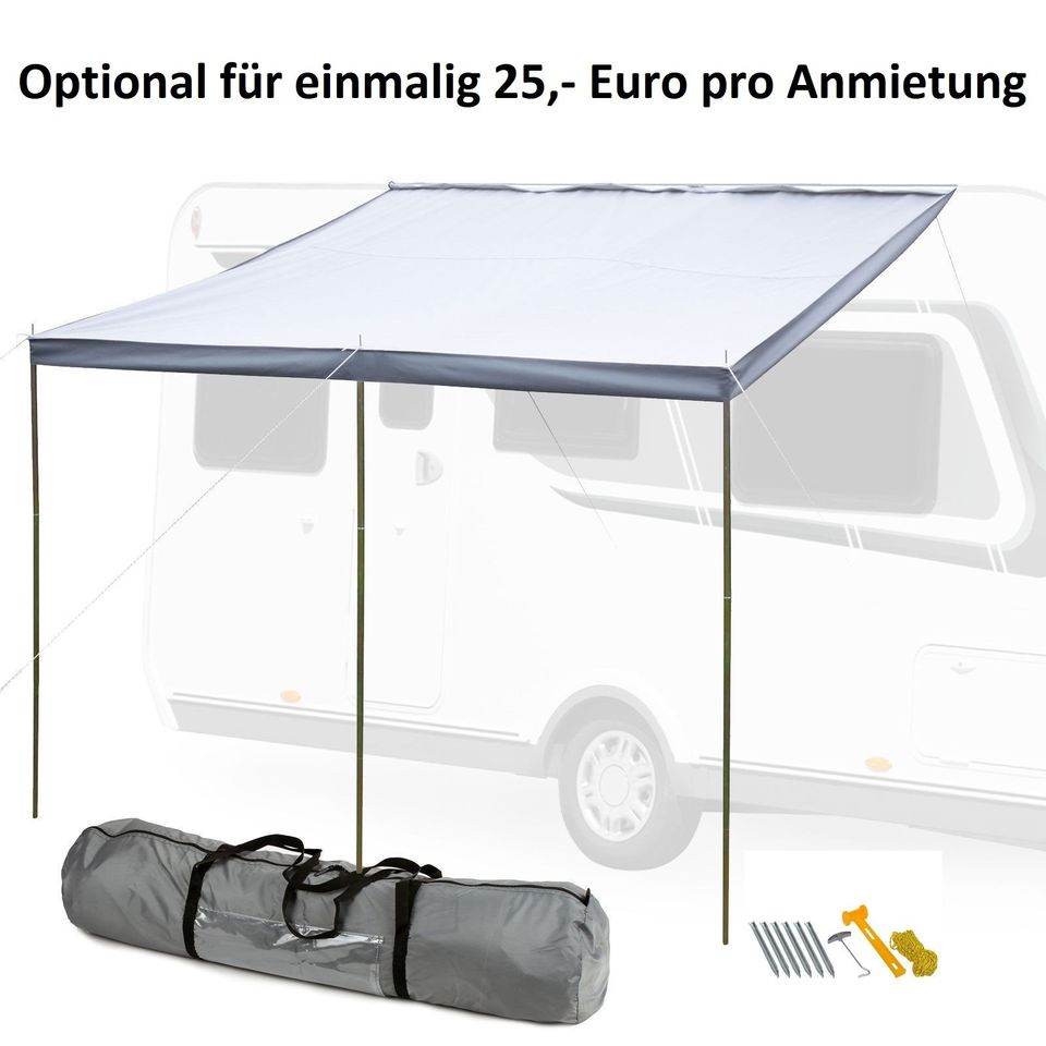 Rondo 470TK-1 mieten/leihen - Wohnwagen mit Kinderzimmer/Etagenb. in Ebstorf