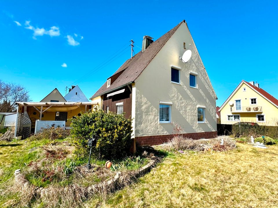 Familien aufgepasst! Variables Ein- oder Zweifamilienhaus mit Traumgrundstück in Gundelfingen !!! in Gundelfingen a. d. Donau