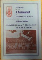 antik Turnverein Gelnhausen 3.Kreisturnfest 1951 Broschüre selten Hessen - Gelnhausen Vorschau