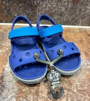 Crocs c9 Größe 25/26 Sandalen Badeschuhe blau Thüringen - Dingelstädt Vorschau