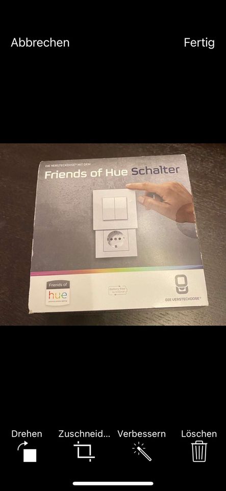 Versteckdose & Schalter Friends of Hue in Hirschegg