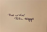 Peter Higgs - Original Autogramm - Physik Nobelpreis Nordrhein-Westfalen - Krefeld Vorschau