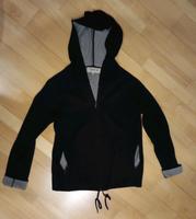 Dünne Strickjacke Kapuze 36 S grau schwarz Cartoon Bayern - Baiersdorf Vorschau