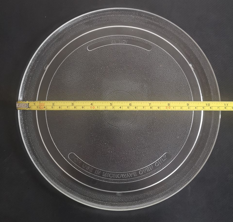 Mikrowellenteller Glas- Ø 27cm, Drehteller Antrieb Drehkreuz in Espelkamp