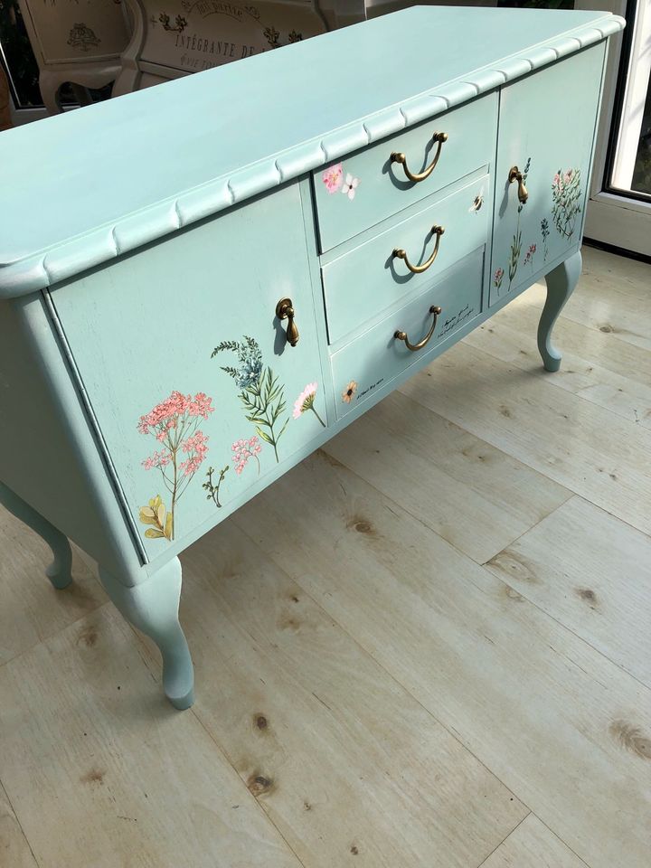 ⚜️ Chippendale Kommode * Unikat * Shabby * Vintage * Sideboard in Gladbeck