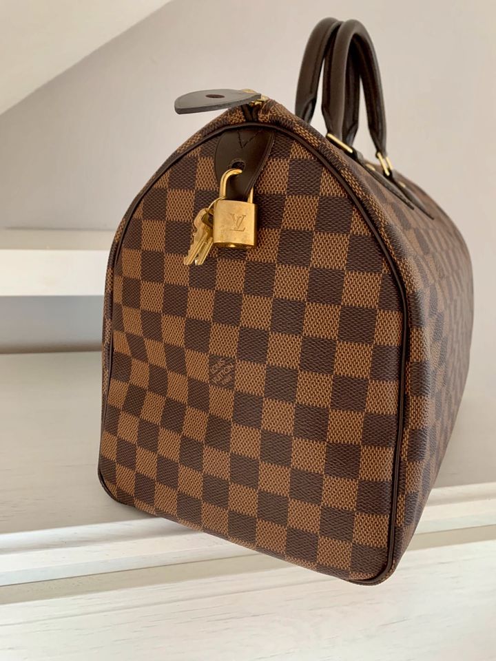 Neuw Louis Vuitton LV Speedy 35 Damier Monogramm Tasche Muttertag in Hannover