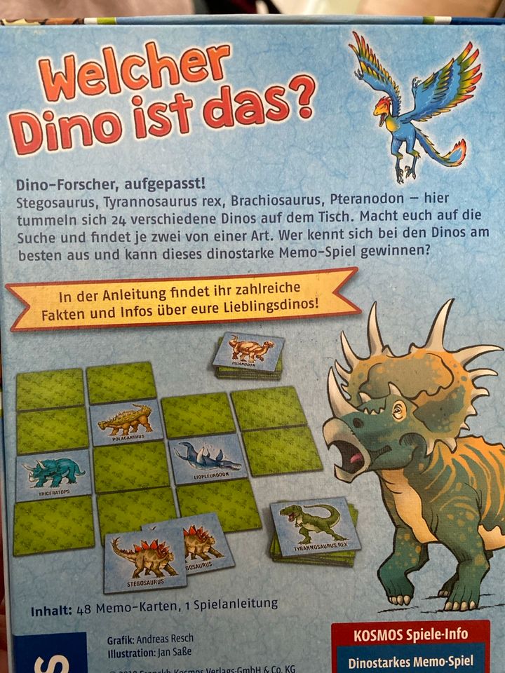 Mitbringspiel Welcher Dino ist das? Spiel in Ludwigslust