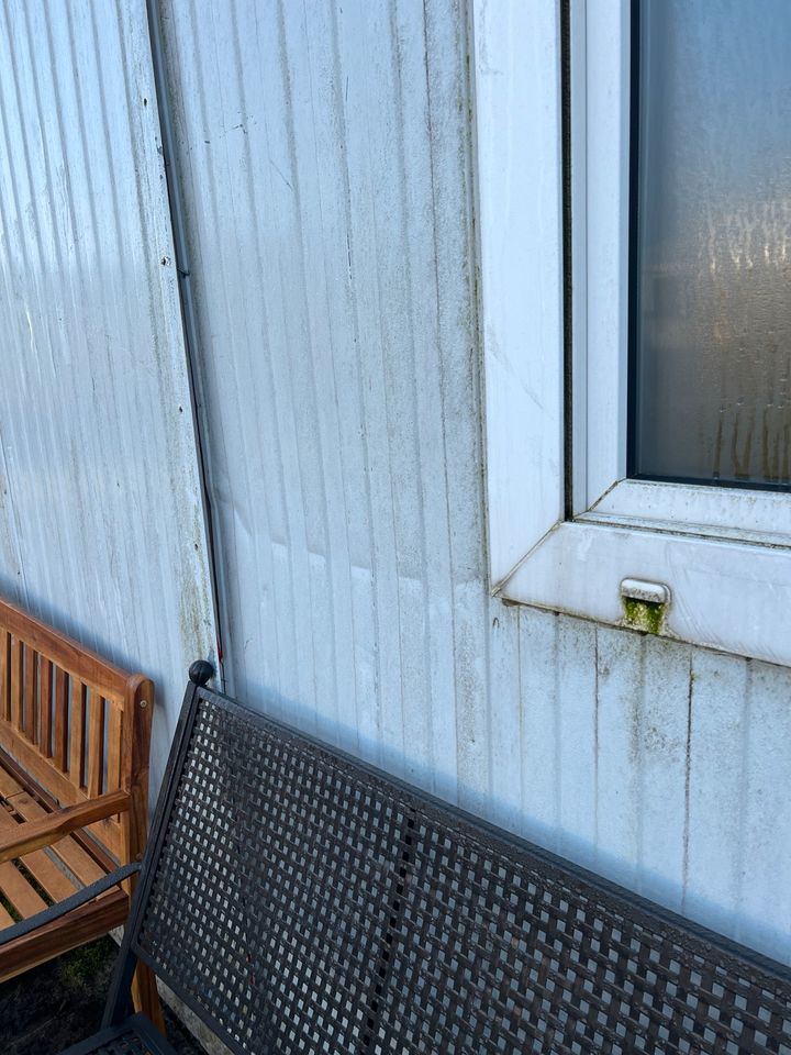 ♦️Lager-/Bau-/Blech Container mit Tür,Fenster&Heizung gebraucht in Hemslingen