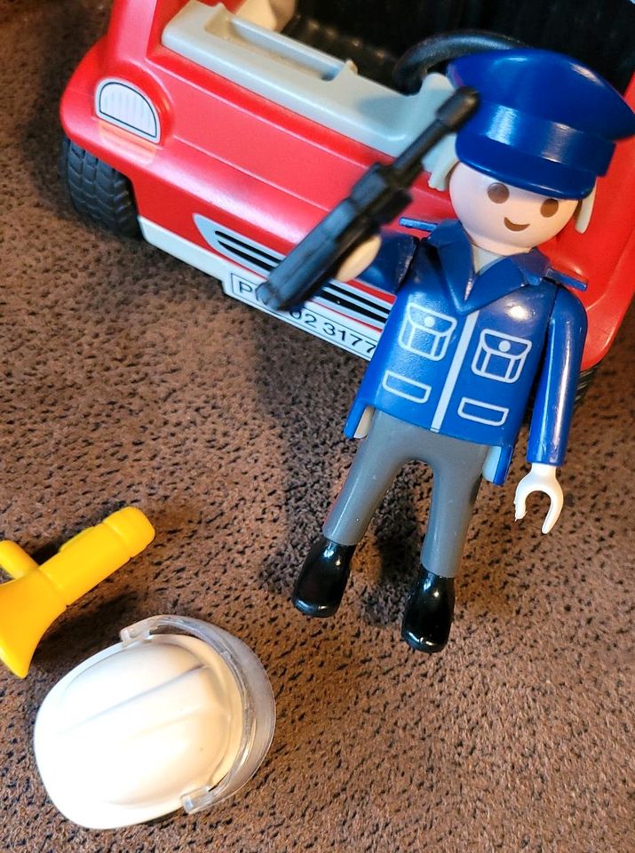 PLAYMOBIL Feuerwehr BRANDMEISTERFAHRZEUG  3177 komplett in Mechernich