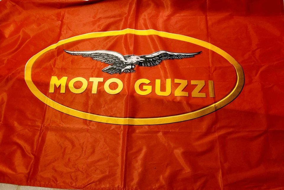 Moto Guzzi Fahne 137x68 cm, Neu in Haste